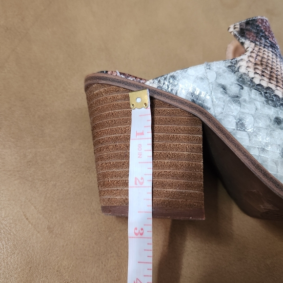 Chinese Laundry Snake Skin Mule Slip On Shoes - Picture 8 of 8